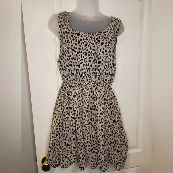RUE21 Animal Print leopard print Midi dress (#839) - Picture 1 of 8